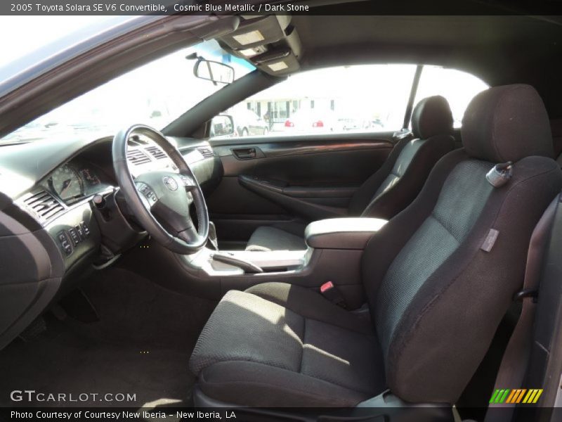 Cosmic Blue Metallic / Dark Stone 2005 Toyota Solara SE V6 Convertible