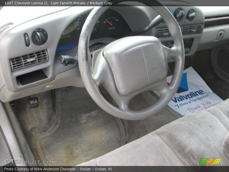 Light Sandrift Metallic / Medium Grey 1997 Chevrolet Lumina LS