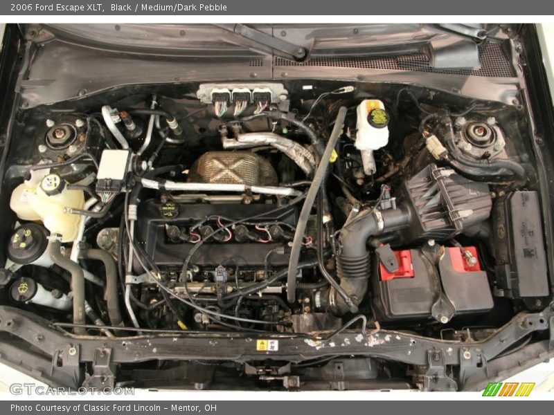 Black / Medium/Dark Pebble 2006 Ford Escape XLT