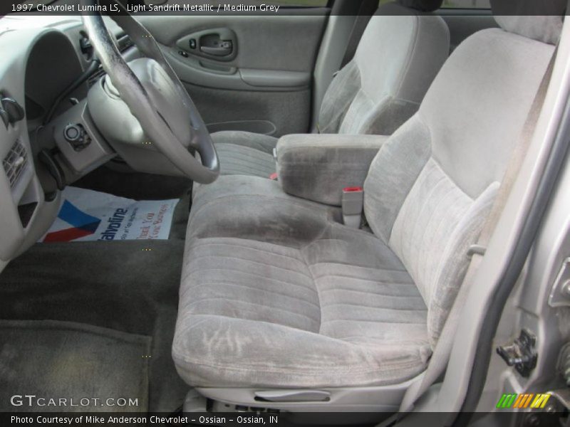 Light Sandrift Metallic / Medium Grey 1997 Chevrolet Lumina LS