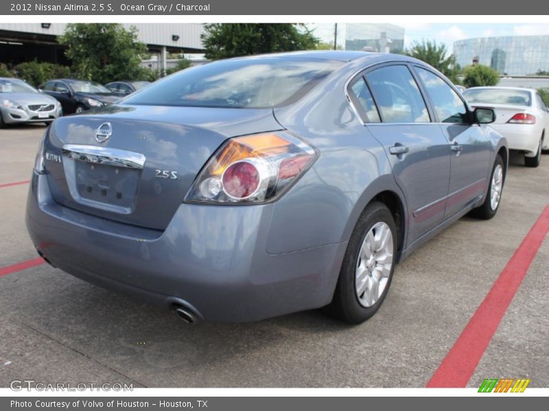 Ocean Gray / Charcoal 2012 Nissan Altima 2.5 S