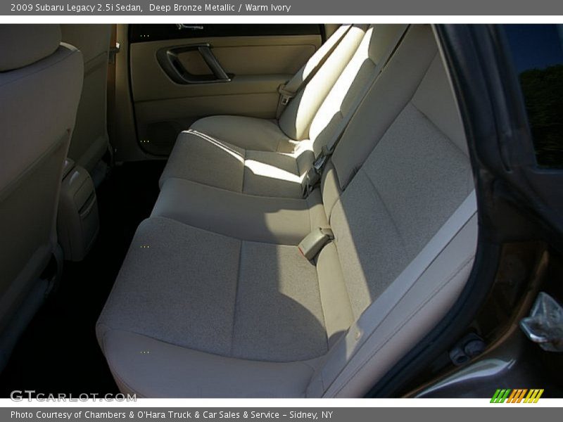 Deep Bronze Metallic / Warm Ivory 2009 Subaru Legacy 2.5i Sedan