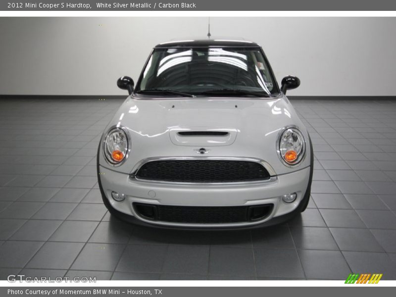 White Silver Metallic / Carbon Black 2012 Mini Cooper S Hardtop