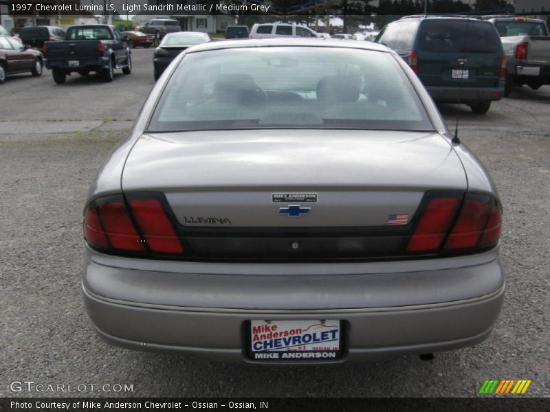 Light Sandrift Metallic / Medium Grey 1997 Chevrolet Lumina LS
