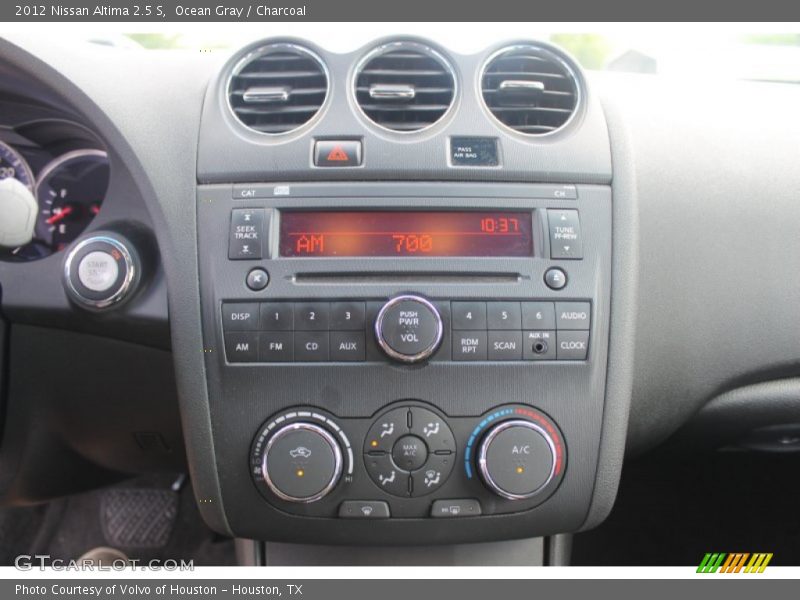 Ocean Gray / Charcoal 2012 Nissan Altima 2.5 S