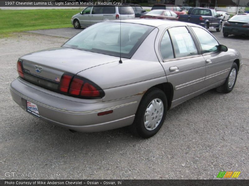 Light Sandrift Metallic / Medium Grey 1997 Chevrolet Lumina LS