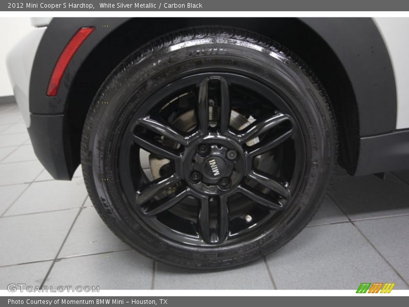 White Silver Metallic / Carbon Black 2012 Mini Cooper S Hardtop