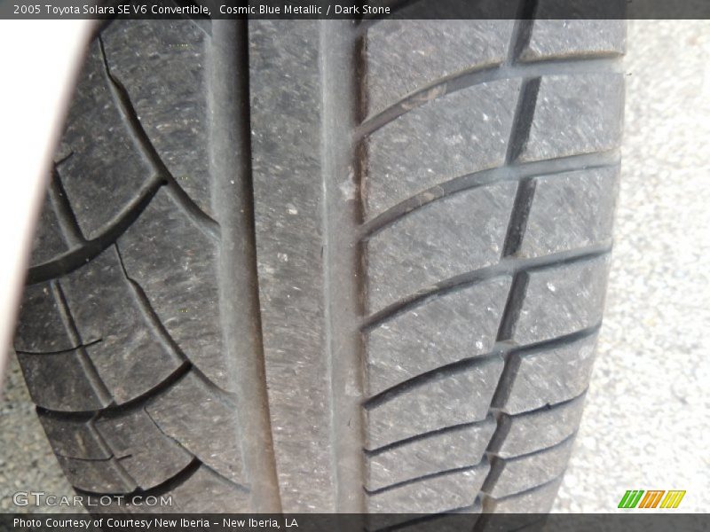 Cosmic Blue Metallic / Dark Stone 2005 Toyota Solara SE V6 Convertible