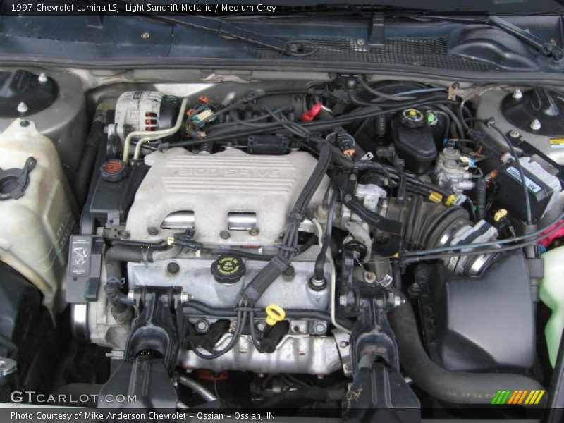 Light Sandrift Metallic / Medium Grey 1997 Chevrolet Lumina LS