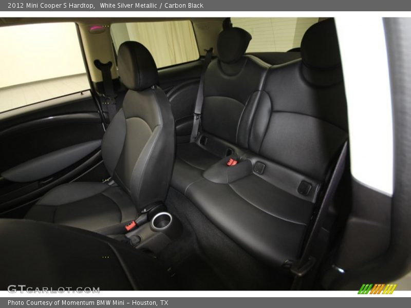 White Silver Metallic / Carbon Black 2012 Mini Cooper S Hardtop
