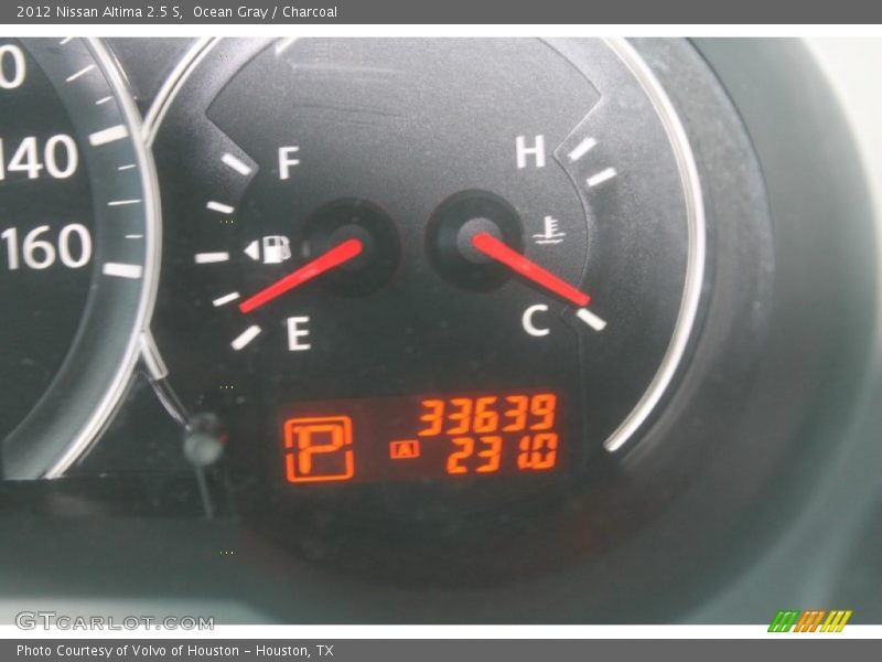 Ocean Gray / Charcoal 2012 Nissan Altima 2.5 S