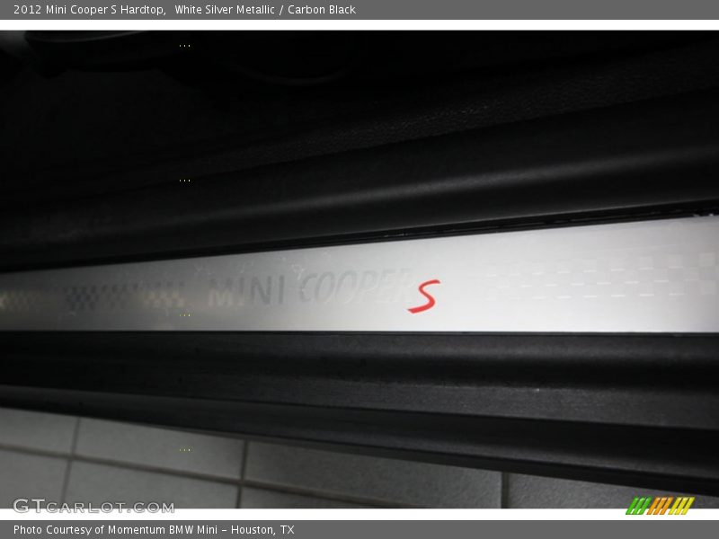 White Silver Metallic / Carbon Black 2012 Mini Cooper S Hardtop