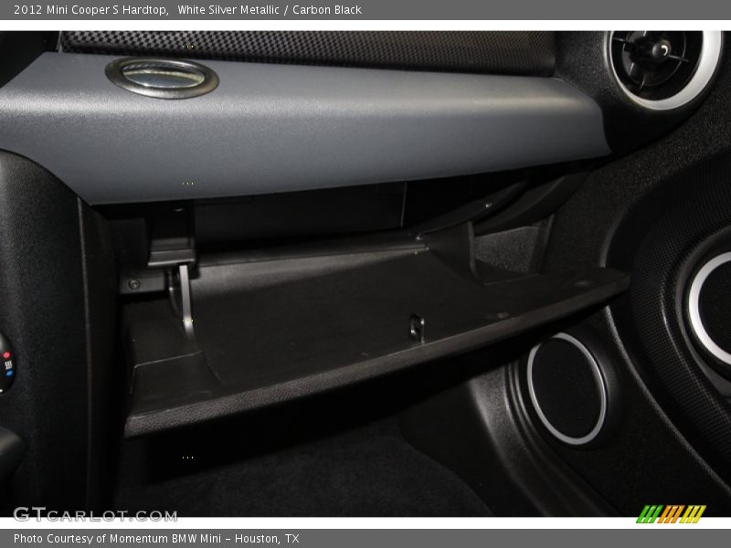 White Silver Metallic / Carbon Black 2012 Mini Cooper S Hardtop