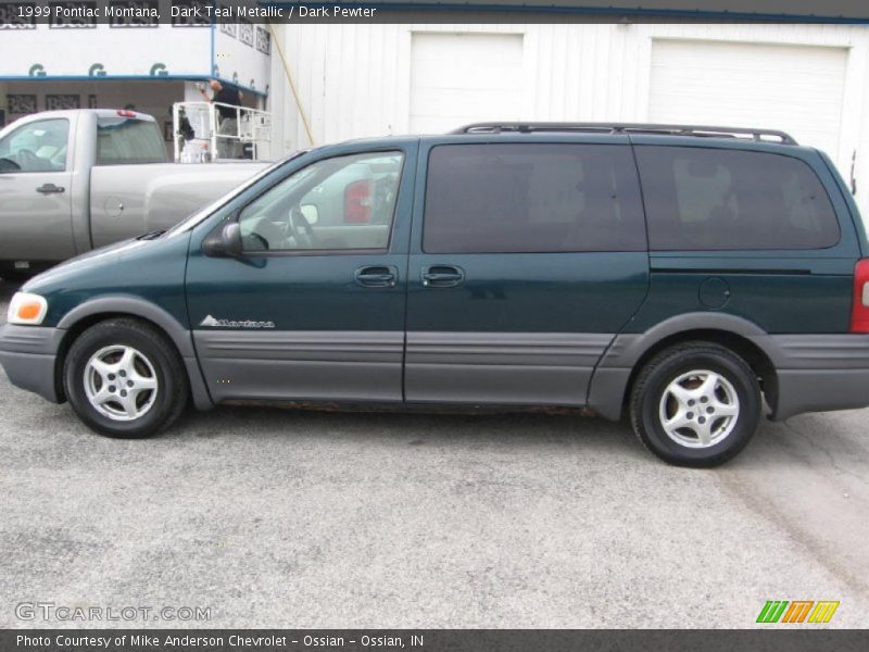 Dark Teal Metallic / Dark Pewter 1999 Pontiac Montana