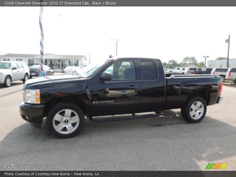 Black / Ebony 2008 Chevrolet Silverado 1500 LT Extended Cab