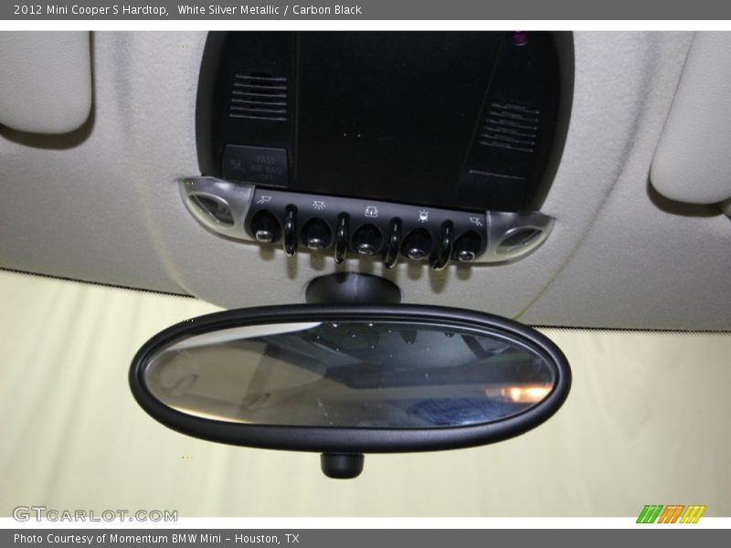 White Silver Metallic / Carbon Black 2012 Mini Cooper S Hardtop