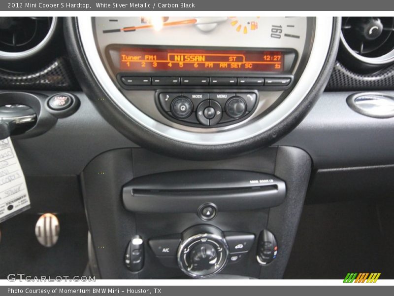 White Silver Metallic / Carbon Black 2012 Mini Cooper S Hardtop