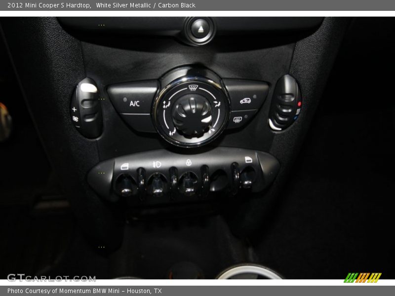White Silver Metallic / Carbon Black 2012 Mini Cooper S Hardtop