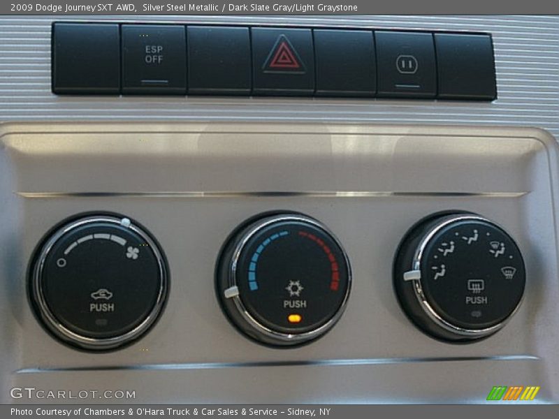 Silver Steel Metallic / Dark Slate Gray/Light Graystone 2009 Dodge Journey SXT AWD