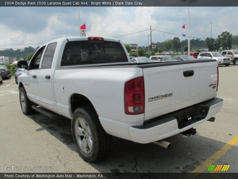 Bright White / Dark Slate Gray 2004 Dodge Ram 1500 Laramie Quad Cab 4x4