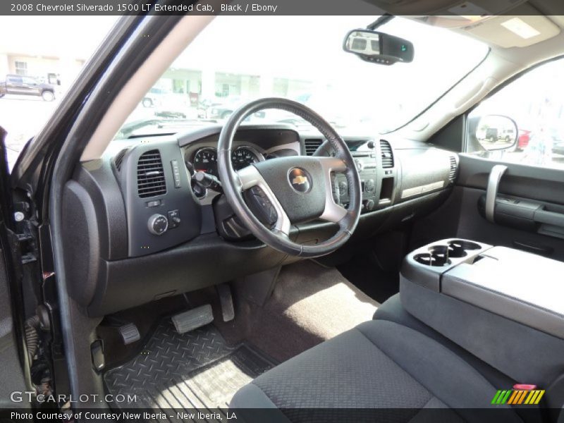 Black / Ebony 2008 Chevrolet Silverado 1500 LT Extended Cab