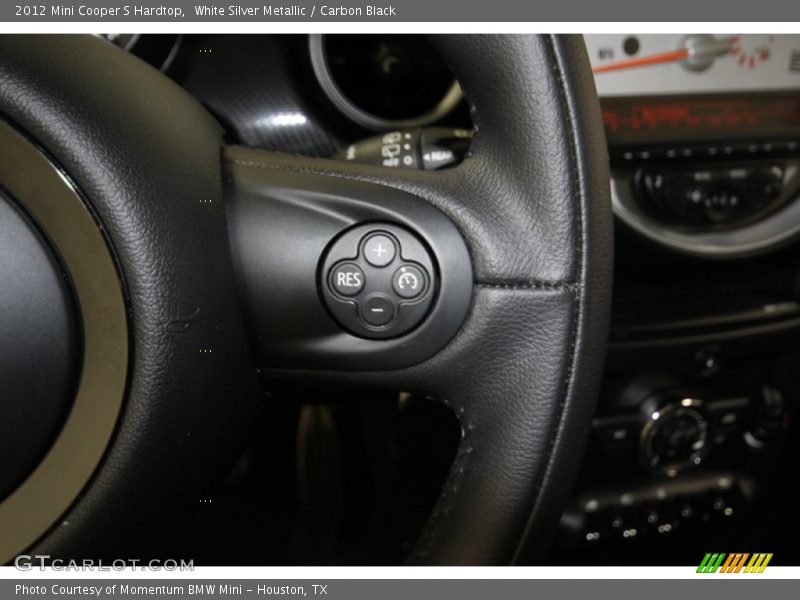 White Silver Metallic / Carbon Black 2012 Mini Cooper S Hardtop
