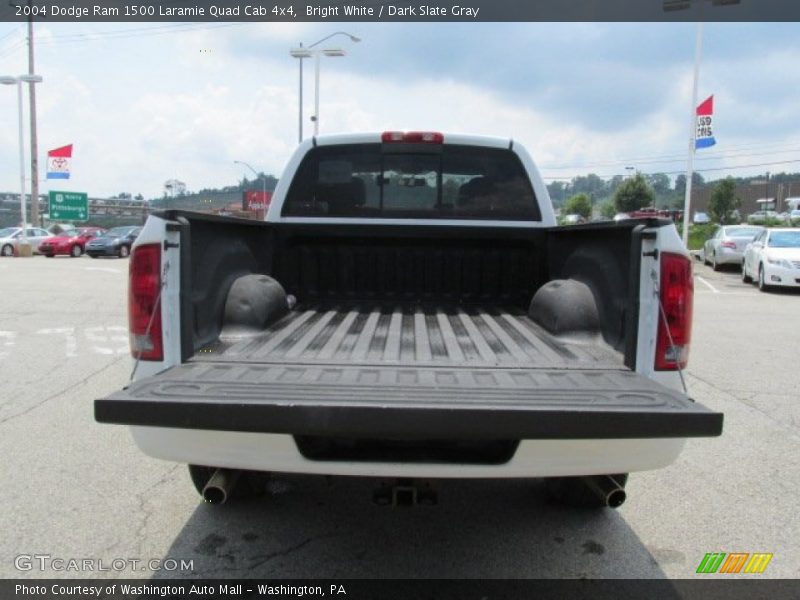 Bright White / Dark Slate Gray 2004 Dodge Ram 1500 Laramie Quad Cab 4x4