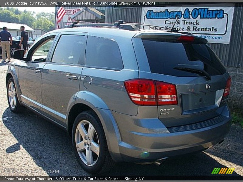 Silver Steel Metallic / Dark Slate Gray/Light Graystone 2009 Dodge Journey SXT AWD