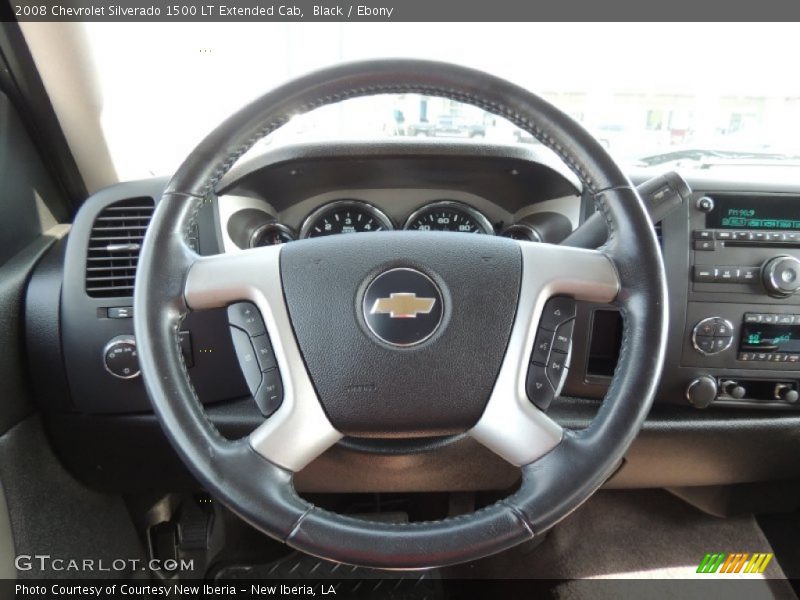  2008 Silverado 1500 LT Extended Cab Steering Wheel