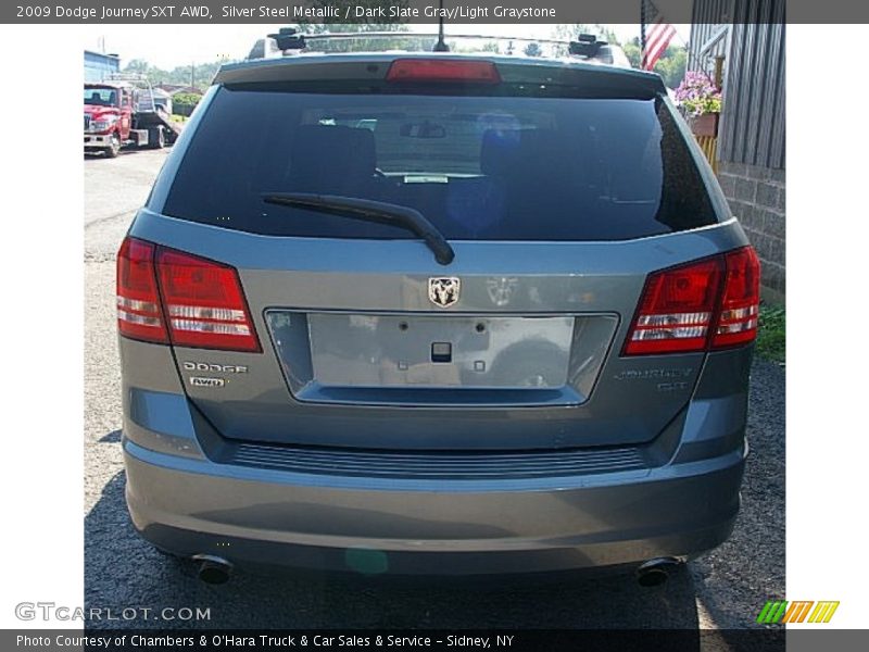 Silver Steel Metallic / Dark Slate Gray/Light Graystone 2009 Dodge Journey SXT AWD