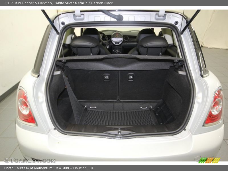 White Silver Metallic / Carbon Black 2012 Mini Cooper S Hardtop