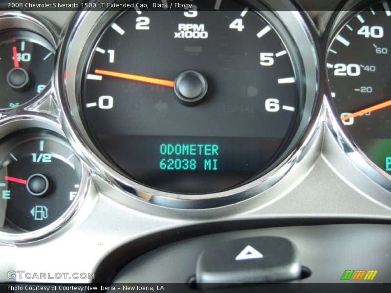 Black / Ebony 2008 Chevrolet Silverado 1500 LT Extended Cab