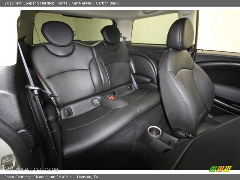 White Silver Metallic / Carbon Black 2012 Mini Cooper S Hardtop