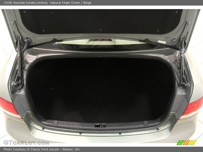 Natural Khaki Green / Beige 2008 Hyundai Sonata Limited