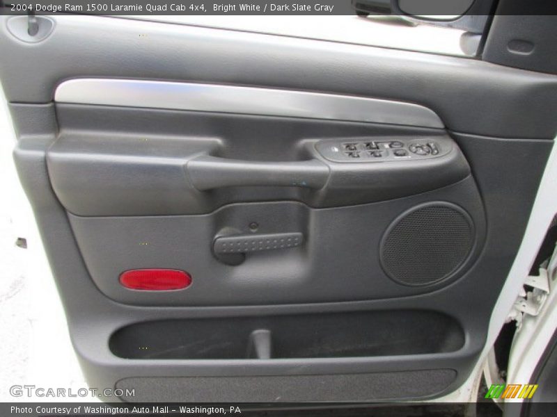 Bright White / Dark Slate Gray 2004 Dodge Ram 1500 Laramie Quad Cab 4x4