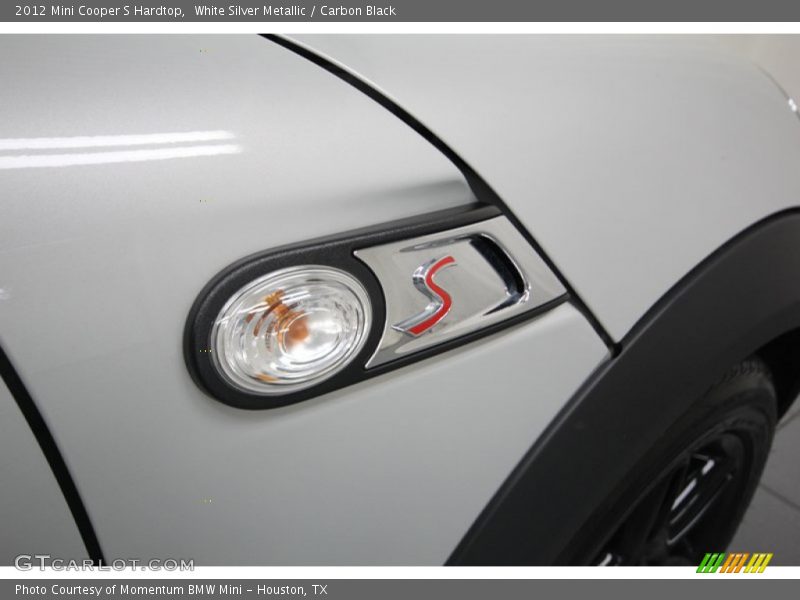 White Silver Metallic / Carbon Black 2012 Mini Cooper S Hardtop