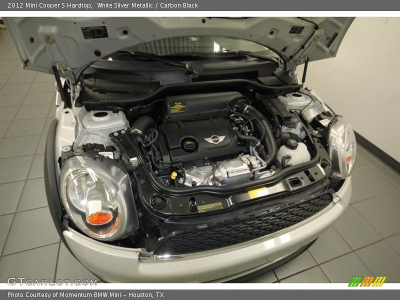 White Silver Metallic / Carbon Black 2012 Mini Cooper S Hardtop