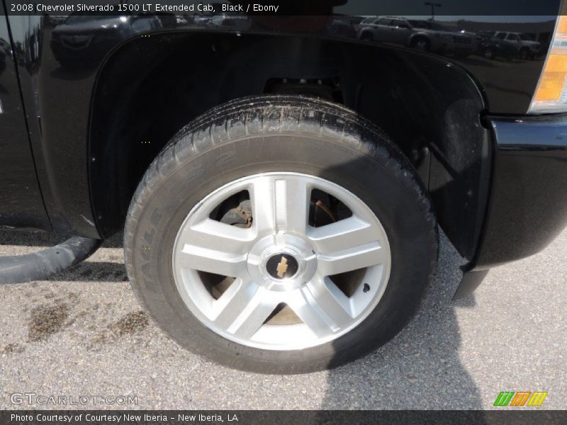 Black / Ebony 2008 Chevrolet Silverado 1500 LT Extended Cab