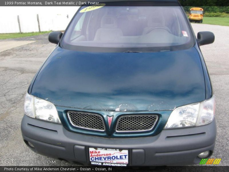 Dark Teal Metallic / Dark Pewter 1999 Pontiac Montana