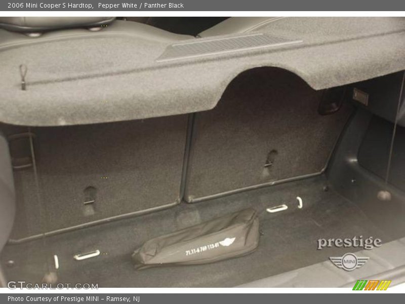 Pepper White / Panther Black 2006 Mini Cooper S Hardtop
