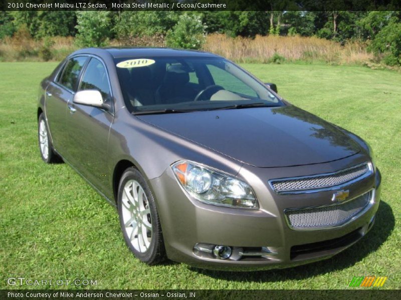 Mocha Steel Metallic / Cocoa/Cashmere 2010 Chevrolet Malibu LTZ Sedan