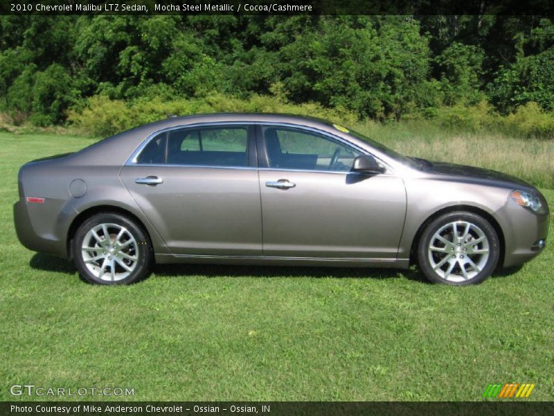 Mocha Steel Metallic / Cocoa/Cashmere 2010 Chevrolet Malibu LTZ Sedan