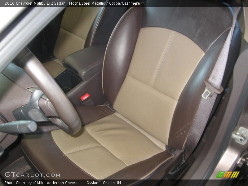 Mocha Steel Metallic / Cocoa/Cashmere 2010 Chevrolet Malibu LTZ Sedan