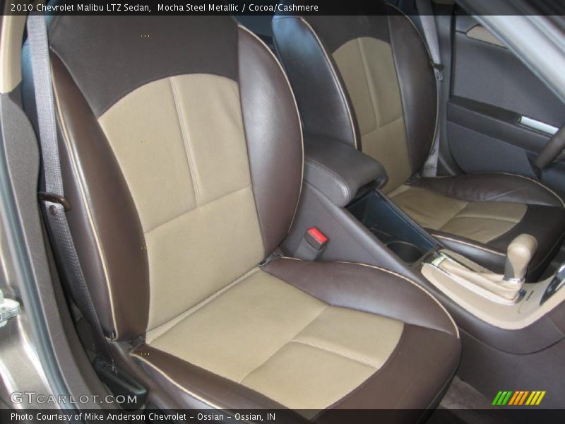 Mocha Steel Metallic / Cocoa/Cashmere 2010 Chevrolet Malibu LTZ Sedan