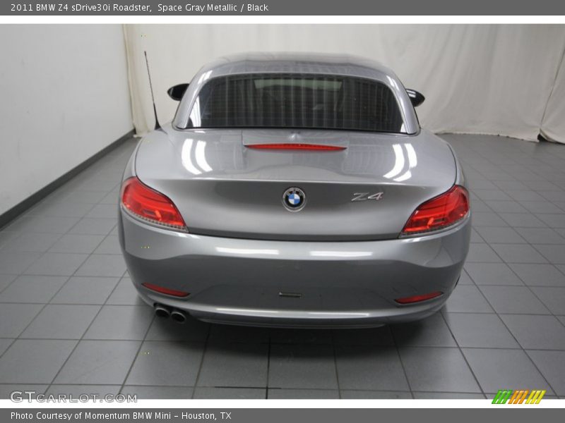 Space Gray Metallic / Black 2011 BMW Z4 sDrive30i Roadster