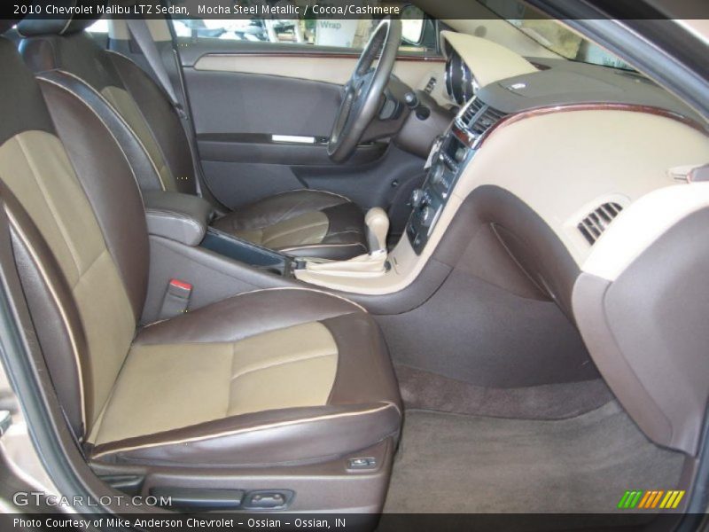Mocha Steel Metallic / Cocoa/Cashmere 2010 Chevrolet Malibu LTZ Sedan