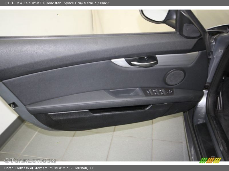 Space Gray Metallic / Black 2011 BMW Z4 sDrive30i Roadster
