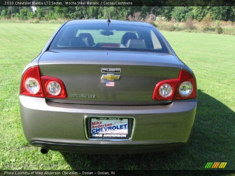 Mocha Steel Metallic / Cocoa/Cashmere 2010 Chevrolet Malibu LTZ Sedan