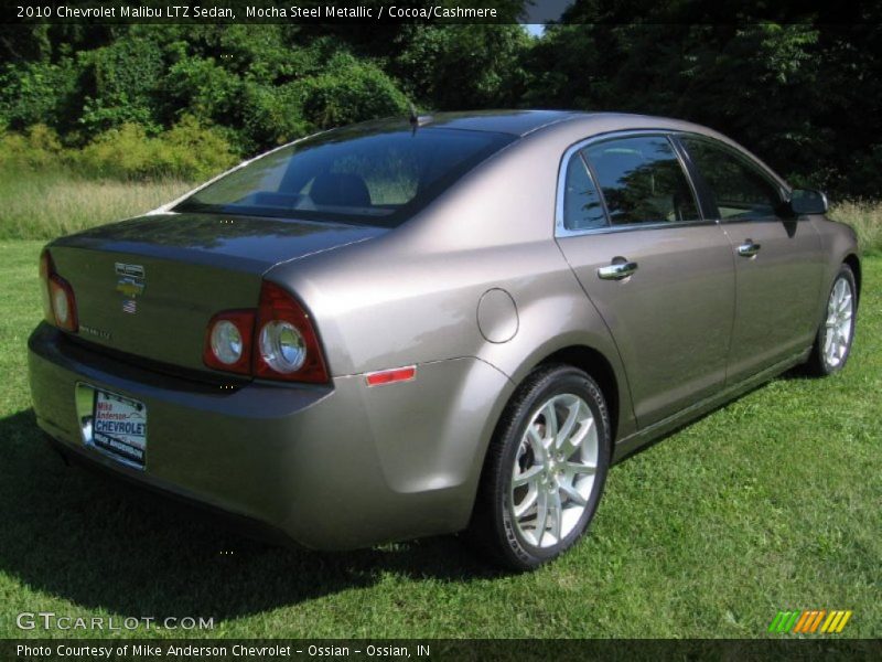 Mocha Steel Metallic / Cocoa/Cashmere 2010 Chevrolet Malibu LTZ Sedan