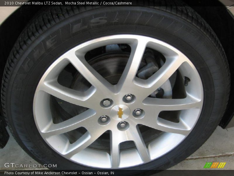 Mocha Steel Metallic / Cocoa/Cashmere 2010 Chevrolet Malibu LTZ Sedan